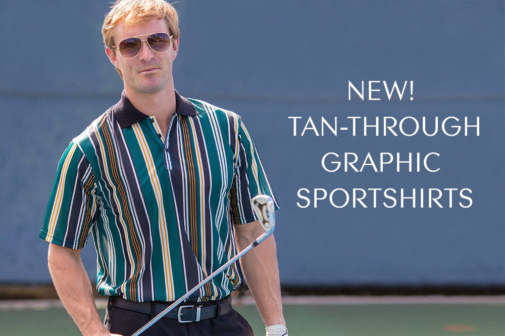 Men's sun through Graphic sportshirts